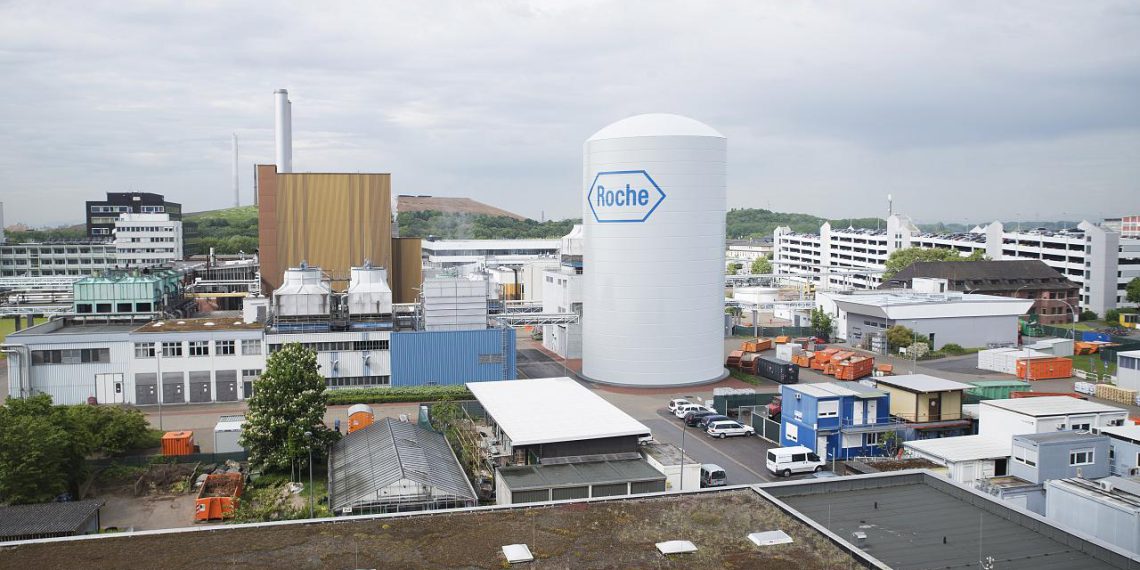 Zukünftiger Kaltwasserspeicher in Mannheim. Roche