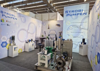 Messestand ACHEMA Frankfurt 2024; Quelle: Christoph Strobl