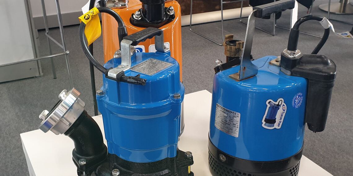 Tsurumi präsentiert robuste Wasserpumpen