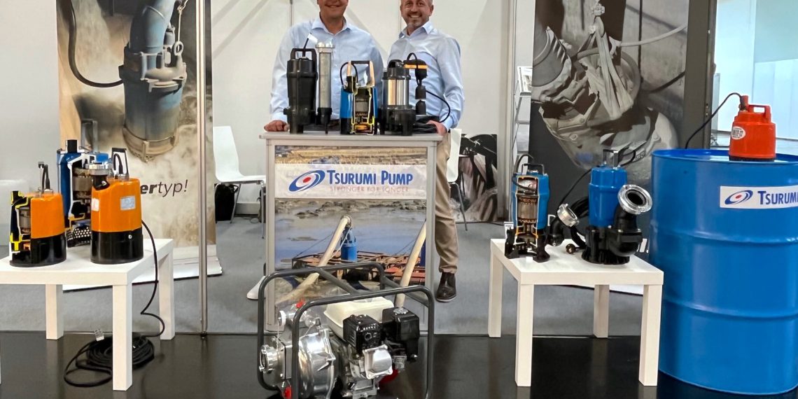 Schmutzwasserpumpen auf der Galabau 2022