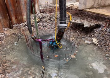 Sichere Wasserhaltung auf Sommerbaustellen